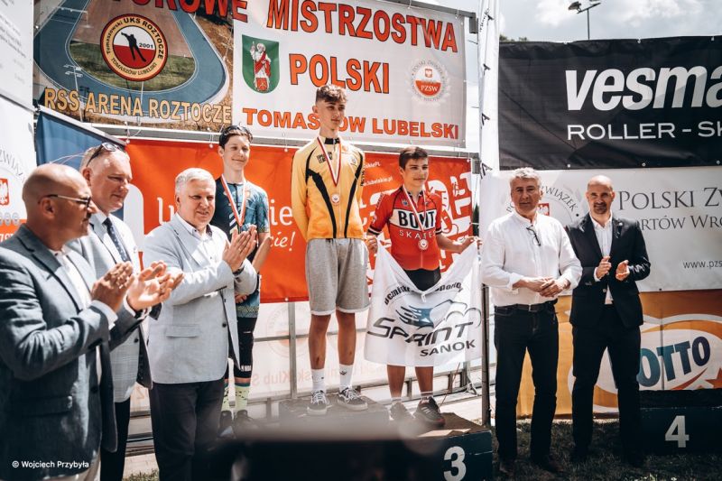  Michał Pawłowski z UKS „ZWOLEŃ-TEAM” zdobył 5 medali 