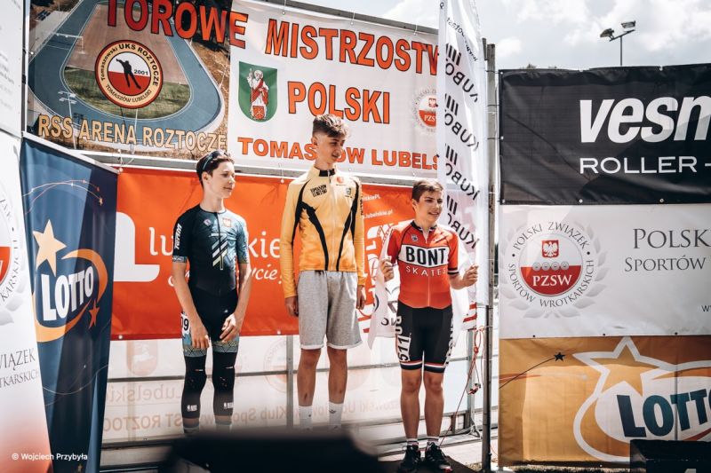  Michał Pawłowski z UKS „ZWOLEŃ-TEAM” zdobył 5 medali 